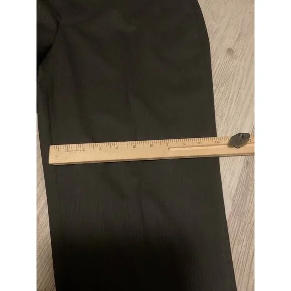 Marc Anthony Mens Gray Shadow Striped Suit Jacket 42R Wool Pants 36x32 - Picture 5 of 16